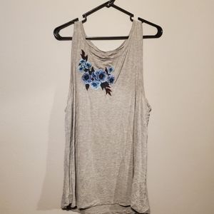 American Eagle Embroidered Tank